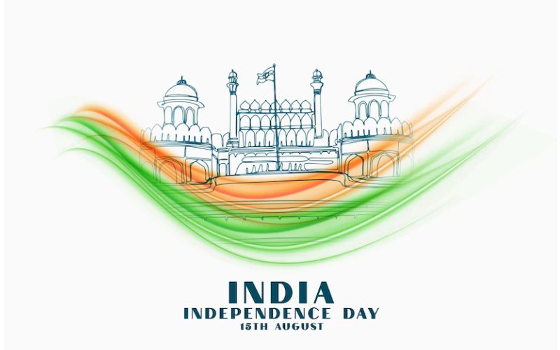 independence day essay on hindi